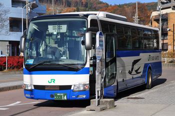 【定点観察】今日の諏訪・岡谷線　中央高速バス１１月１５日