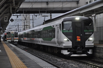 Ｅ２５７系　臨時あずさ運行　１０月９日