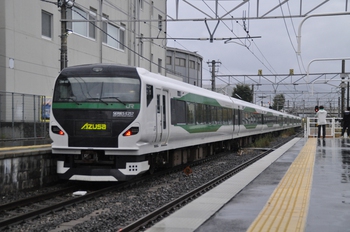Ｅ２５７系　臨時あずさ運行　１０月９日