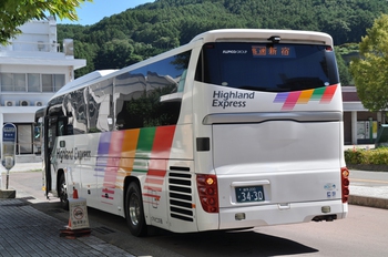 【定点観察】諏訪・岡谷線　中央高速バス９月１日