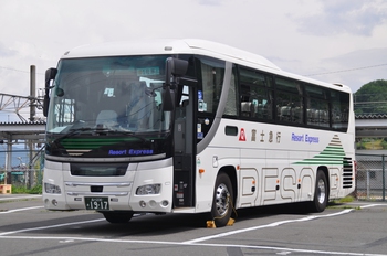 【定点観察】諏訪・岡谷線　中央高速バス７月１４日②