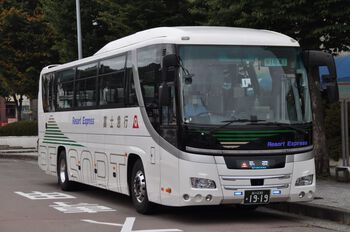 【定点観察】今日の諏訪・岡谷線　中央高速バス１０月１３日