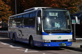 【定点観察】今日の諏訪・岡谷線　中央高速バス１１月７日