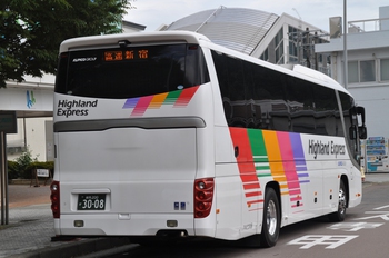 【定点観察】諏訪・岡谷線　中央高速バス９月２７日③