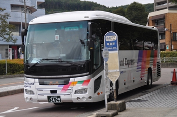 【定点観察】諏訪・岡谷線　中央高速バス１０月４日②