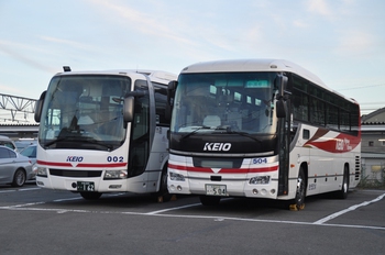 【定点観察】諏訪・岡谷線　中央高速バス１０月１３日