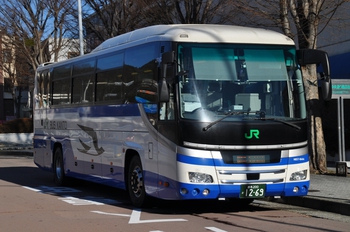 【定点観察】今日の諏訪・岡谷線　中央高速バス１２月１０日