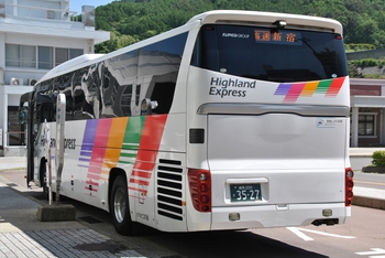 【定点観察】諏訪・岡谷線　中央高速バス５月２４日②