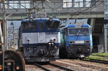 南松本駅にて貨物列車を撮る　６月２日