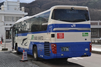 【定点観察】諏訪・岡谷線　中央高速バス１２月１４日③