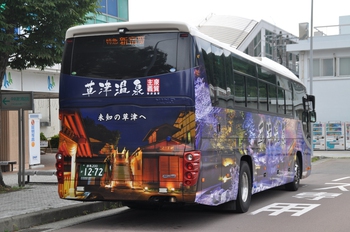 【定点観察】諏訪・岡谷線　中央高速バス８月１１日