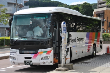 【定点観察】諏訪・岡谷線　中央高速バス６月４日