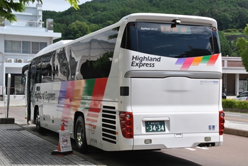 【定点観察】諏訪・岡谷線　中央高速バス６月４日