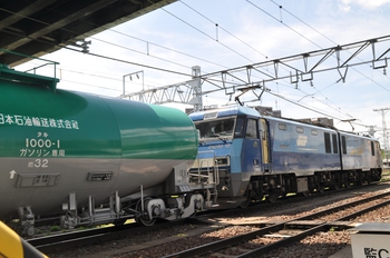 南松本駅にて貨物列車を撮る　６月１５日