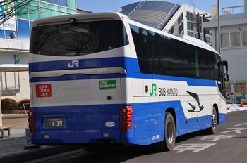 【定点観察】今日の諏訪・岡谷線　中央高速バス１２月２８日①