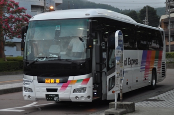 【定点観察】今日の諏訪・岡谷線　中央高速バス８月２４日①