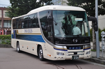 飯田線（岡谷～伊那新町）列車代行バス①