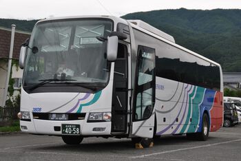 名鉄バスのエアロエース　７月５日
