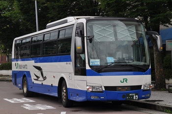 【定点観察】今日の諏訪・岡谷線　中央高速バス７月５日