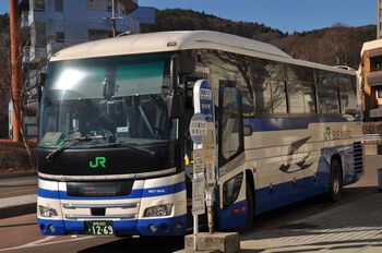 【定点観察】今日の諏訪・岡谷線　中央高速バス１月１１日①