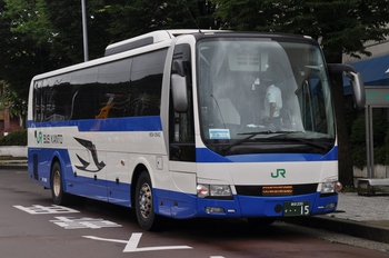 【定点観察】今日の諏訪・岡谷線　中央高速バス７月１０日