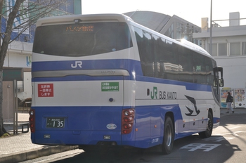 【定点観察】諏訪・岡谷線　中央高速バス１月１８日②