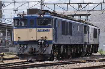 南松本駅にて貨物列車を撮る　７月１２日