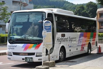 【定点観察】諏訪・岡谷線　中央高速バス７月２６日②