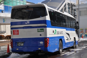 【定点観察】今日の諏訪・岡谷線　中央高速バス１月２５日①