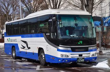 【定点観察】今日の諏訪・岡谷線　中央高速バス１月２５日①