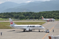 ＪＡＬ　大阪～松本線　2023.8.4