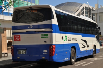 【定点観察】諏訪・岡谷線　中央高速バス２月５日①