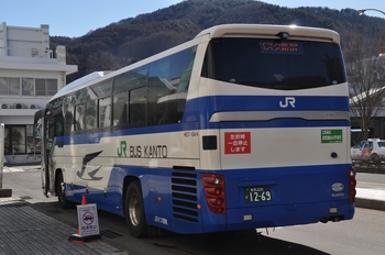 【定点観察】諏訪・岡谷線　中央高速バス２月５日①