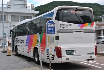 【定点観察】諏訪・岡谷線　中央高速バス８月９日②