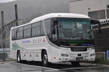 【定点観察】諏訪・岡谷線　中央高速バス９月８日②