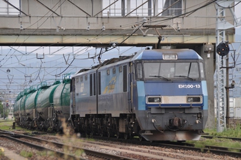 南松本駅にて貨物列車を撮る　８月３日
