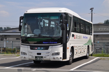 【定点観察】諏訪・岡谷線　中央高速バス８月５日②