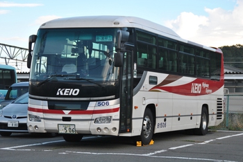 【定点観察】諏訪・岡谷線　中央高速バス８月１８日