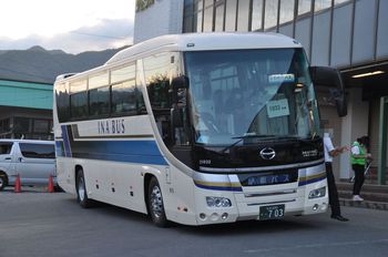 飯田線（辰野～伊那新町）列車代行バス②
