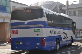 【定点観察】諏訪・岡谷線　中央高速バス２月１８日