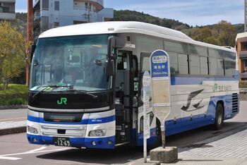 【定点観察】今日の諏訪・岡谷線　中央高速バス４月２５日①