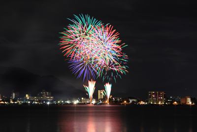 諏訪湖の花火　フィナーレ 2014　無料