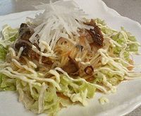 ダイエット支援パスタ　さんまの蒲焼バージョン