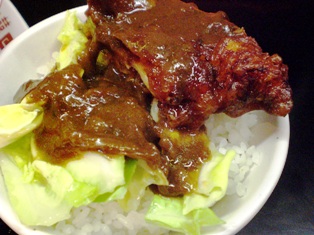 インチキカレーラーメン＠ラッキー食堂まとや