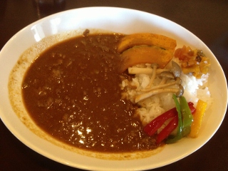 手作り野菜カレー＠アンサンブル伊那カフェレスト