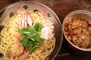 油そばをつけ麺でいただく！＠油そば 椿（上野）