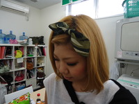 真夏のヘアセット