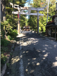 穂高神社（５）　泉小太郎スポット