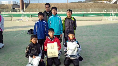 男子1位