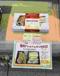 信州プレミアムサンドＢＯＸ 税込み700円 長野駅在来線改札口内 科の木（しなのき） 2020/08/30 12:35:06
